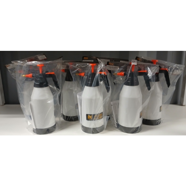 LOT OF 7 - BE AGRI EASE HAND SPRAYERS - AS NEW 