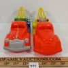 Image 2 : LOT OF 2 - IRWIN PLASTIC TOW TRUCKS