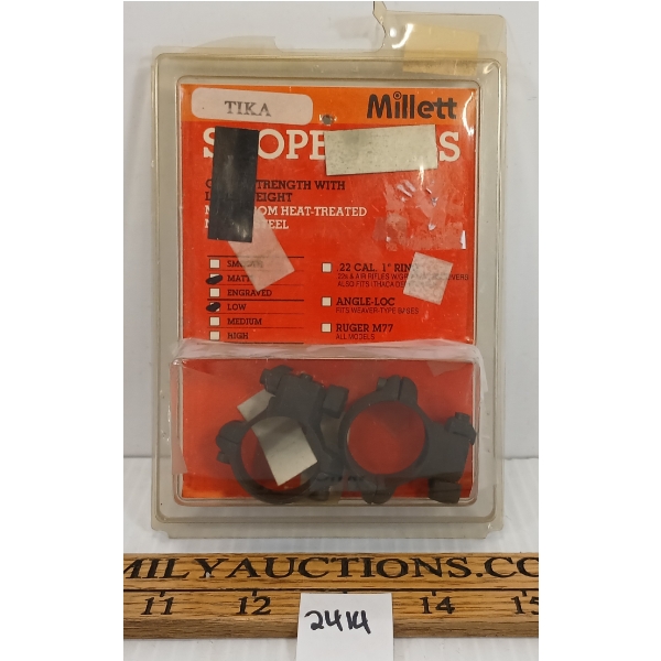 MILLET TIKA SCOPE RINGS