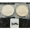 Image 1 : LOT OF 2 - 1952 & 1953 CDN SILVER DOLLARS - VOYAGEUR