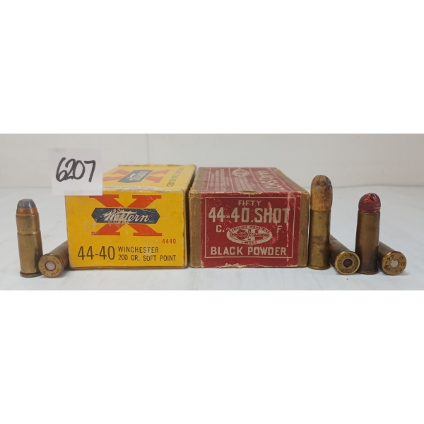 AMMO: 49X DOMINON & WINCHESTER .44-40CAL