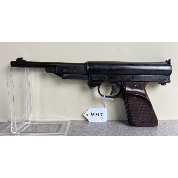 RECORD WEST GERMAN AIR PISTOL IN .177 PELLET, NO PAL REQUIRED 
