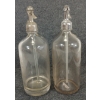 Image 3 : LOT OF 2 - ACID ETCHED SELZTER BOTTLES - INCL H. RECH & PARAMOUNT DISTILLERY