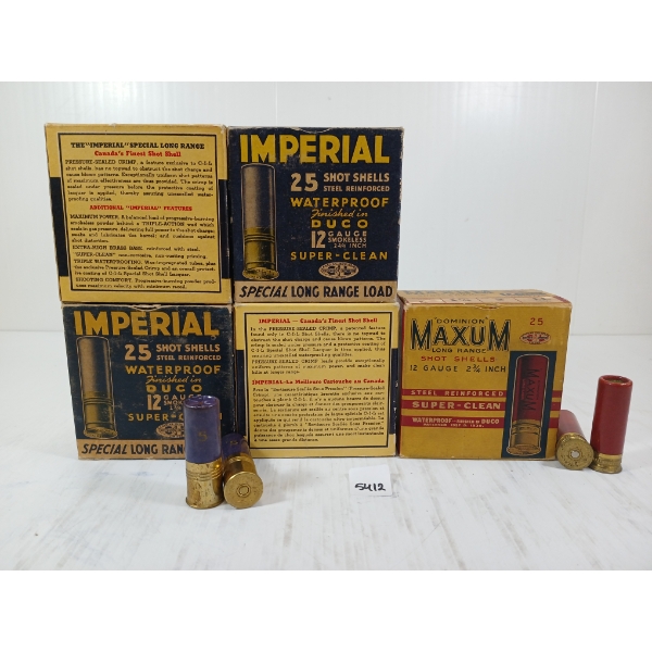 AMMO: 125X MIXED 12GA - 2 3/4IN - #2, 3, 4 & 5 SHOT