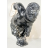 Image 1 : HUNTER W/ ROPE - SIGNED - STONE