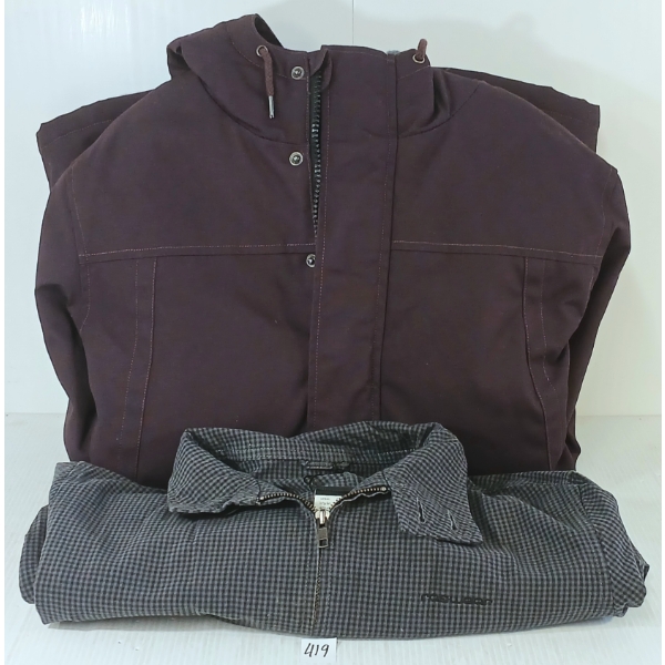 LOT OF 2 - MENS RAGWEAR & MINIMUM JACKETS