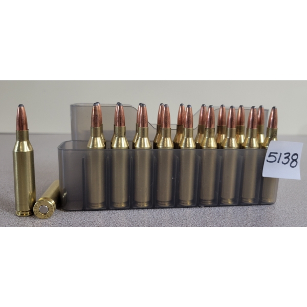 AMMO: 20X MIXED .243 WIN - 85GR - SEMI SPITZER - RELOADS 
