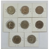 Image 2 : LOT OF 8 - 1980-1986 CDN 50 CENT COINS