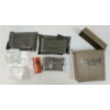 Image 4 : LOT OF 3 - FIRST AID KIT, COLLAR OUTERSHELL ARMOUR & GAS MASK BAG