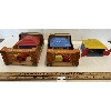 Image 2 : LOT OF 3 - RENEWAL TOY GARAGES W/ CARS