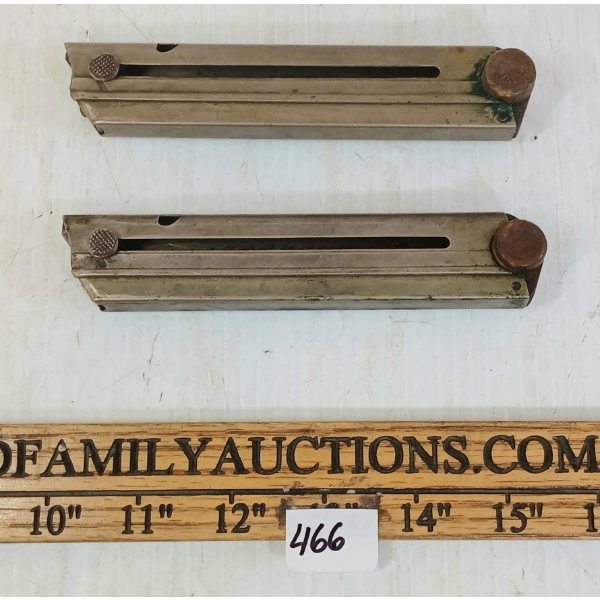 LOT OF 2 - WWI LUGER MAGS