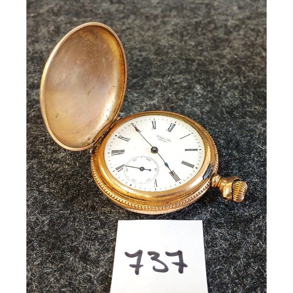 WALTHAM 7 JEWELS POCKET WATCH - GRADE SEASIDE - MODEL 1890