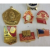 Image 3 : LOT OF 7 - MISC PINS - INCL USA & SOVIET RUSSIA