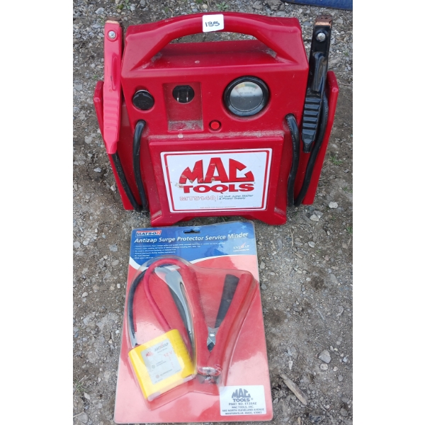 LOT OF 2 - MAC 12V JUMP STARTER & SURGE PROTECTOR