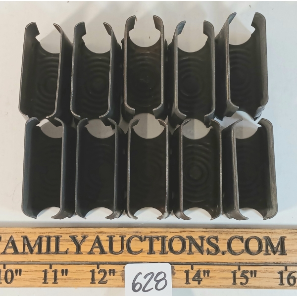 LOT OF 10 - WWII U.S. M-1 GARAND 8 ROUND ENBLOC CLIPS