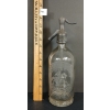 Image 1 : T. DAVIES & CO. - CLEAR ETCHED - SELTZER BOTTLE