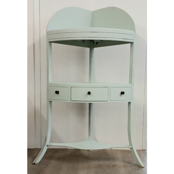 CORNER WASHSTAND - C. LATE 19TH / EARLY 20TH CENTURY