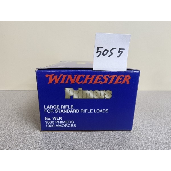 PRIMERS: 1000X WINCHESTER LARGE RIFLE PRIMERS