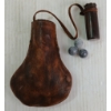 Image 3 : LEATHER POUCH W/ LEAD BALLS