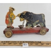 Image 1 : 1938 N.H. HILL BRASS CO. "FERDINAND THE BULL" PULL TOY