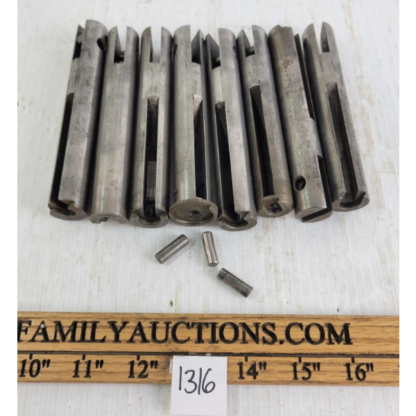 LOT OF 8 - RCBS & LYMAN SHELL HOLDERS