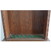 Image 5 : TIGER OAK GUN CABINET W/ KEYS