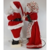 Image 8 : LOT OF 4 - CHRISTMAS DISPLAY FIGURES - INCL MR & MRS CLAUS