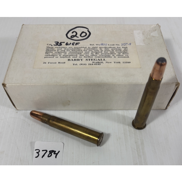 AMMO: 20 X 35 WCF - RELOADS