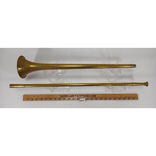 BRASS SIGNAL HORN
