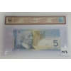 Image 1 : 2006 CDN $5 BANKNOTE - BCS GRADED -  3 DIGIT RADAR