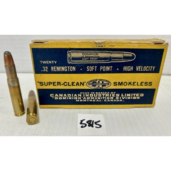 AMMO: 20X CIL .32 REMINGTON 170GR. SP 