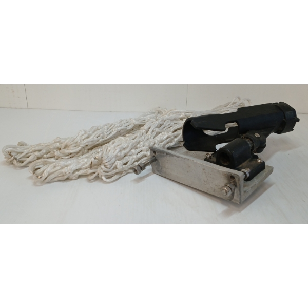 LOT OF 5 - ANCHOR NETS & ROD HOLDER