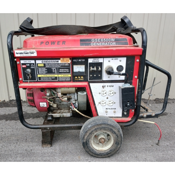 GAS GENERATOR - GSE6500W