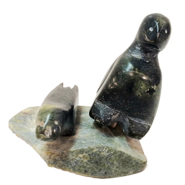 "MOUNTED ANIMALS" BY JUDAI (1922 - ?) - STONE 