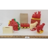 Image 2 : LOT OF 7 - PLASTIC COINBANKS, PLAY MONEY & COIN DISPENSER - INCL LIONAL THREE BEARS FAMILY, ETC. 