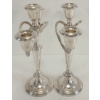 Image 2 : LOT OF 2 - GORHAM STERLING SILVER CANDELABRAS