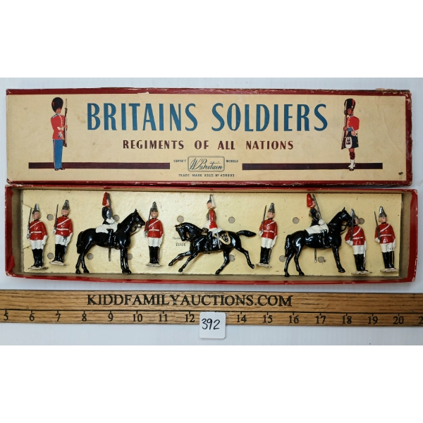 BRITAINS SOLDIERS LEAD FIGURES - NO. 2029 THE LIFE GUARDS