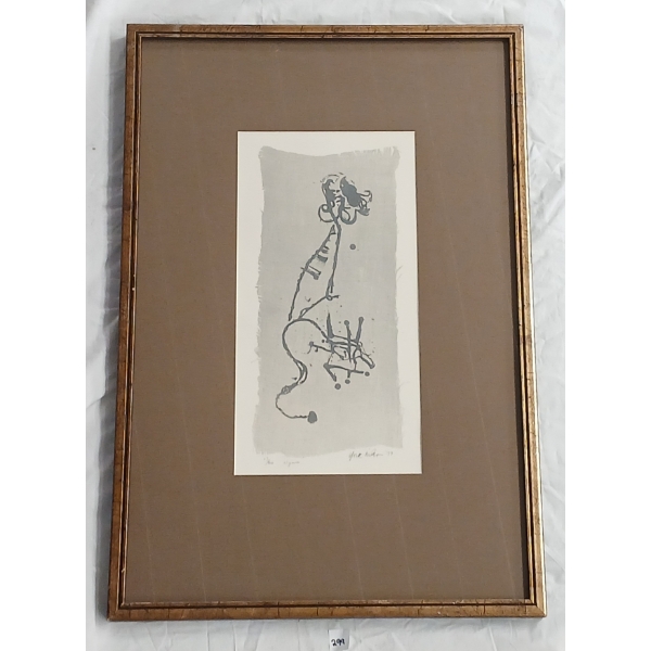 "NGAIO" BY RONALD YORK WILSON (1907-1984) - SCREENPRINT