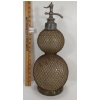 Image 3 : VERITABLE SELTZAGEN D FEVRE - BLOWN GLASS DOUBLE GOURD - PARIS SELTZER BOTTLE