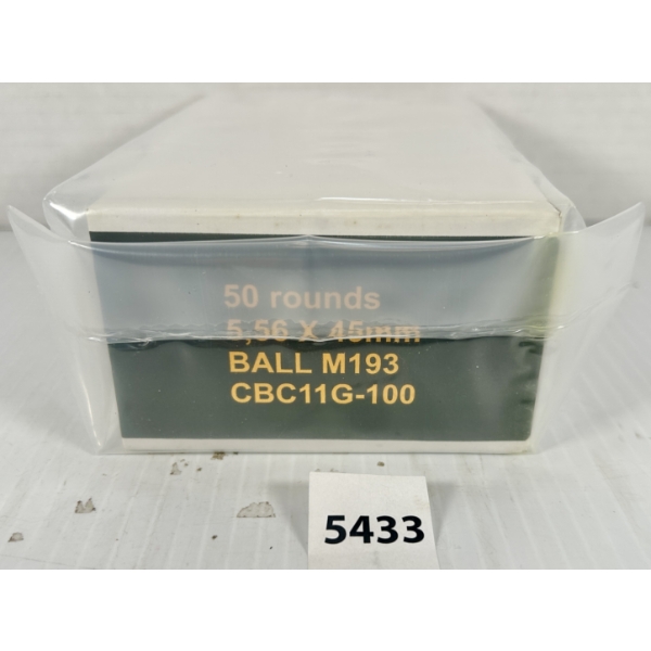 AMMO: 200X 5.56X45 MM NATO - MILITARY FMJ (M193)