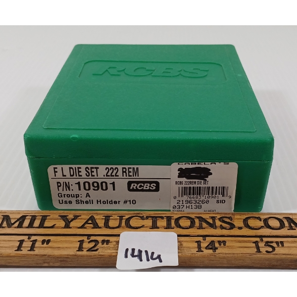 RCBS .222 REM FL DIE SET