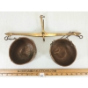 Image 4 : BRASS & COPPER HANGING SCALE