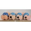 Image 5 : LOT OF 4 - IDEAL PLASTIC PIGGY BANKS