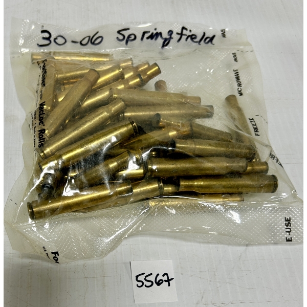 BRASS: APPROX 1LB .30-06 SPRG 