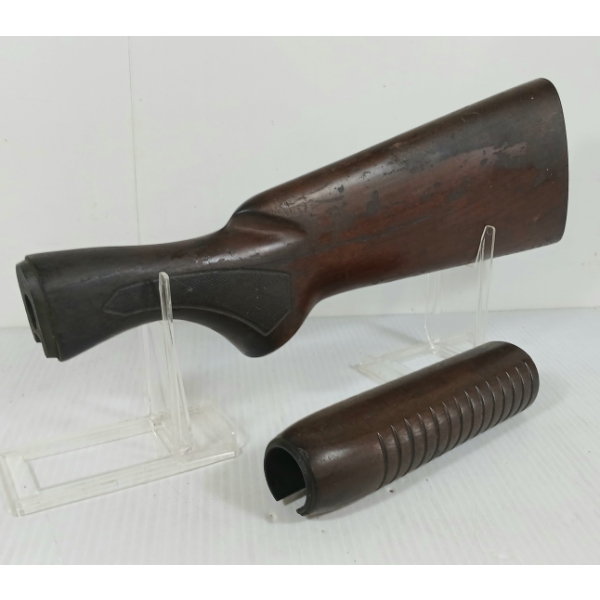 LOT OF 2 - WINCHESTER MODEL 12 BUTT STOCK & FOREND