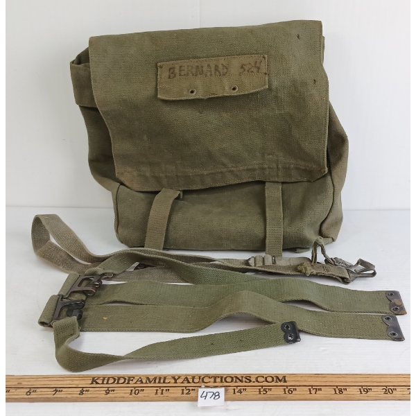 CDN MILITARY BAG W/ EXTRA STRAPS