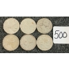 Image 1 : LOT OF 6 - 1944-1968 CDN 25 CENT COINS