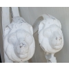 Image 3 : PAIR OF CAST BENCH ENDS