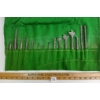 Image 3 : 1870'S ENGLISH BRACE BIT SET W/ GREEN FELT CASE
