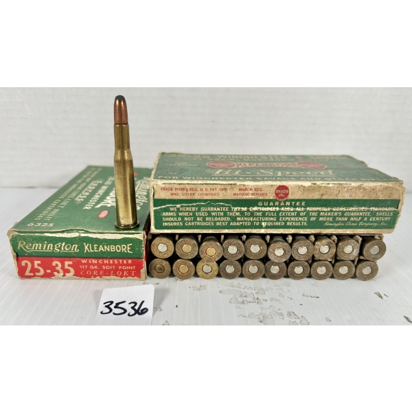 AMMO: 36X MIXED .23-35 WIN - 117 GR SP